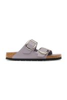 Birkenstock șalpi pentru femei din piele Arizona Big Buckle Natural Leather Patent
