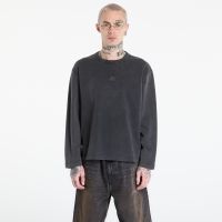 T-shirt Filling Pieces Longsleeve Boxy Embroidered Vintage Black XL