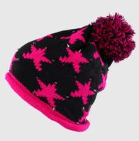 Strickbeanie POIZEN INDUSTRIES - Storm - Black/Pink