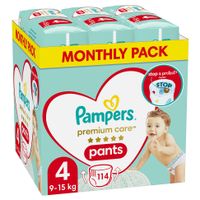 Pampers Premium Pants MSB S4 9-15kg 114ks