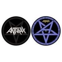 podkładka pod gramofon (zestaw 2 sztuk) ANTHRAX - PENTATHRAX / FOR ALL KINGS - RAZAMATAZ