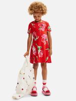 Desigual Belisa Kinderkleider Rot