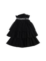 Multi-layered Tulle Midi Skirt