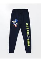 LC Waikiki Lcw Elastic Waist Sonic Printed Boys' Jogger Sweatpants