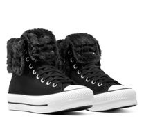 buty zimowe damskie - CTAS FOLD OVER LIFT - CONVERSE - A15229C 38