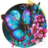 Motýl (Dřevěné puzzle) - puzzle z kategorie Maxi dílky