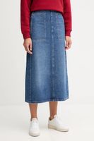 Bavlnená rifľová sukňa Tommy Hilfiger
