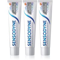 Sensodyne Extra Whitening fogfehérítő paszta fluoriddal érzékeny fogakra 3x75 ml