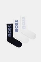 BOSS pánske ponožky 3P QS Rib Logo CC 3-pak