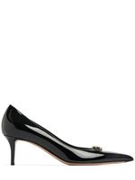 60mm Vlogo Patent Leather Pumps