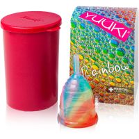 Yuuki Rainbow Jolly 1 + cup менструальна чаша розмір small (⌀ 41 mm, 14 ml) 1 кс