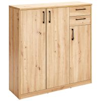 Xora KOMODA, dub artisan, 106/110/36 cm