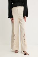 Twinset pantaloni din in