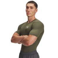 T-shirt Under Armour Hg Armour Comp SS T-Shirt Green XXL