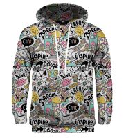 Mr. GUGU & Miss GO Unisex's Hoodie H-K835