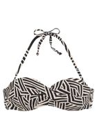 LASCANA Bikini gornji dio  bež / crna