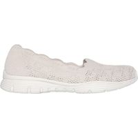 Skechers SEAGER - HIGHERSELF Дамски гуменки slip-on, бежово, размер