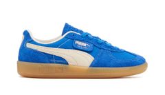 Puma Palermo Vintage - Pánske - Tenisky Puma - Modré - 396841-01 - Veľkosť: 41