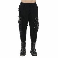 DEVIL FASHION - Herrenhose - Everything Dies Punk Distressed Cargo L