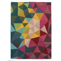 Flair Rugs VLNENÝ KOBEREC, 170/120 cm viacfarebná