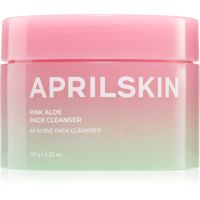 APRILSKIN Pink Aloe Pack Cleanser Balsam zum Abschminken und Reinigen mit feuchtigkeitsspendender Wirkung 120 g