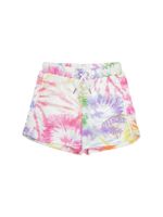 Firework Print Cotton Blend Shorts