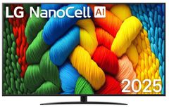 75" LG 75NANO81A6A - Televize