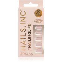 Nails Inc. #NailingLife Press-On Nails sztuczne paznokcie odcień All Out Olivia Glaze 33 szt.