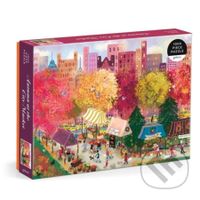 Podzim na Městském trhu - puzzle z kategorie Umělecké