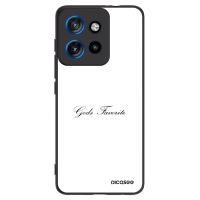 Silikónový čierny obal pre Motorola Edge 50 Neo - Gods Favorite