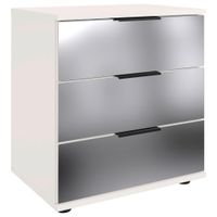 MID.YOU NOČNÝ STOLÍK, biela, 52/58/38 cm