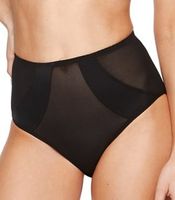 Gorteks Valentina mesh high waist panty blac