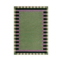 Flair Rugs VLNENÝ KOBEREC, 160/230 cm zelená, lila