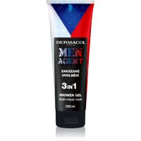 Dermacol Men Agent Ice Hockey żel pod prysznic dla mężczyzn 3 w 1 250 ml