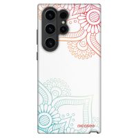 Fashion Case pre Samsung Galaxy S22 Ultra 5G - Kvetinový vzor