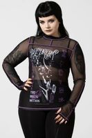 koszulka damskie - Dream Mesh - KILLSTAR - KSRA004625 M