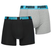 Puma MEN EVERYDAY BASIC BOXER 2P Мъжки боксерки, черно, размер