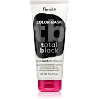 Fanola Color Mask Farbmaske für das Haar TOTAL BLACK 200 ml