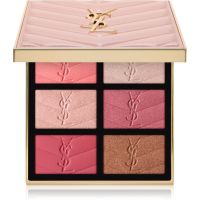 Yves Saint Laurent Couture Face Palette Blush & Highlighter paleta za konture obraza odtenek Golden Oasis 1 kos