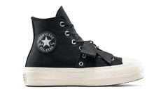 Converse Chuck Taylor All Star Lift Platform Pier - Dámske - Tenisky Converse - Čierne - A15166C - Veľkosť: 38
