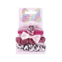 HAIR ACCESSORIES ELASTIC 6 PIECES MINNIE