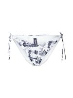 Karl Lagerfeld Bikini donji dio 'VACANCES DE KARL'  crna / bijela