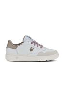 K-Swiss sneakers din piele SLAMMSHIELD II culoarea alb, 94312.116.M