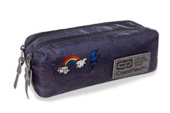 CoolPack Školní pouzdro Edge Sparkling blue