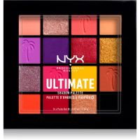 NYX Professional Makeup Ultimate Shadow Palette paleta sjenila za oči nijansa 13 - Festival 16 x 0.83 g