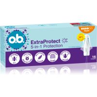 o.b. Extra Protect Super tampóny 16 ks