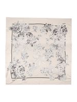 Liu Jo Ručnik 'ECS FOULARD ROMANTIC FL. 120X1'  bež / crna