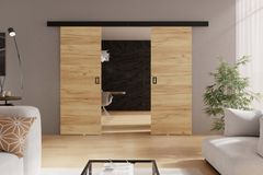 KIER Posuvné dvere WERDI DUO | 212 cm FARBA: Dub craft zlatý