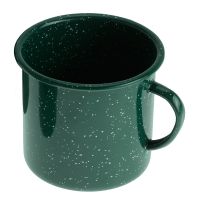 GSI Outdoors Smaltovaný hrnček Objem: Zelená, 350 ml