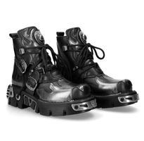 Lederschuhe Unisex - ITALI NEGRO - NEW ROCK - M.288-S2 46